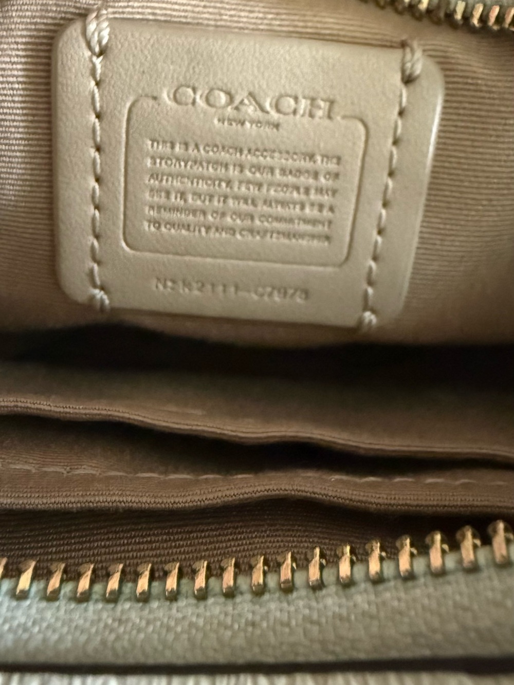 Coach Pink Signature Canvas Crossbody with Burgundy Strap - Picture 7 of 10